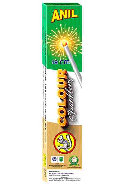 12 CM DELUXE COLOUR SPARKLERS